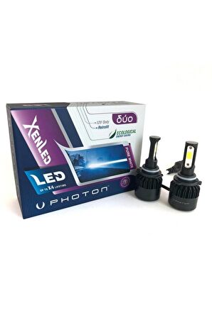 Hb4 9006 Duo Led Xenon Şimşek Etkili Beyaz Zenon 9006 Hb4