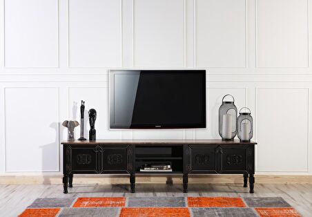 ADA TV ÜNİTESİ 200 CM SİYAH