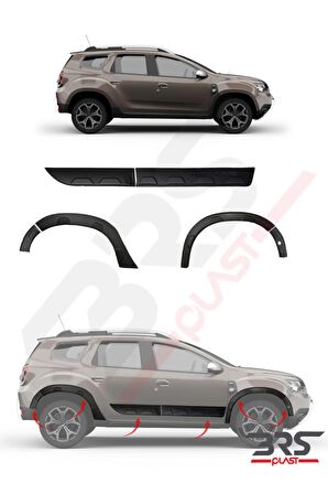 Dacia Duster 12 Parça Damalı Dodik Seti 2018 Ve Üzeri Yıllar