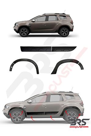 Dacia Duster 12 Parça Damalı Dodik Seti 2018 Ve Üzeri Yıllar