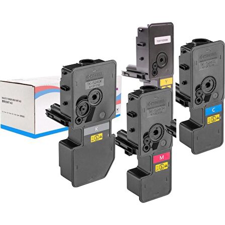 Colorful Toner TK-5220 Kyocera Mita Ecosys P5021CDW Muadil Toner Set