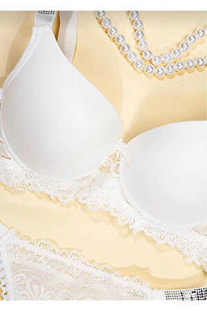 Taş Detaylı Mikro Sütyen Takımı -250