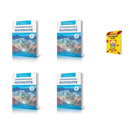 2024 Antrenmanlarla Matematik 1 - Antrenmanlarla Matematik 2 - Antrenmanlarla Matematik 3 - Antrenmanlarla Matematik 4