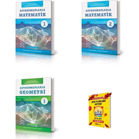 2024 Antrenmanlarla Matematik 1 - Antrenmanlarla Matematik 2 - Antrenmanlarla Geometri 1