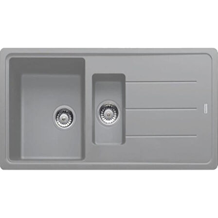 FRANKE BASIS BFG 651 1.5 GÖZLÜ GRANİT GRİ MUTFAK EVYESİ