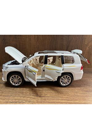 Toyota Land Cruıser Jip Araba Kapıları Bagaj Ve Kaput Açılır Işıklı Ve Sesli Toyota Land Cruiser