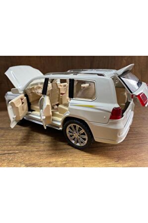 Toyota Land Cruıser Jip Araba Kapıları Bagaj Ve Kaput Açılır Işıklı Ve Sesli Toyota Land Cruiser