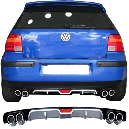 Vw Golf 4 uyumlu üniversal difüzör Gri 1997-2005 arası