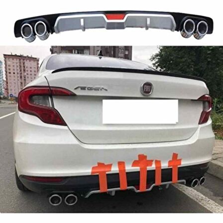 Fiat Egea uyumlu üniversal difüzör Gri tüm modeller