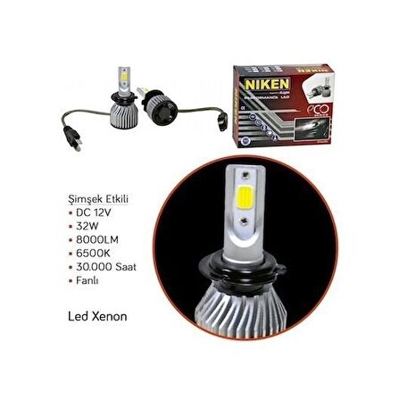 D2S Led Xenon Far Ampulü Pro (1 Ad) Niken