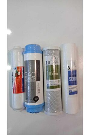 Su Arıtma Cihazı 4'lü Filtre Seti