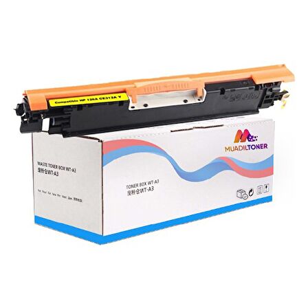 Colorful Toner Hp Color Laserjet CP1025NW Uyumlu Muadil Toneri Sarı 126A