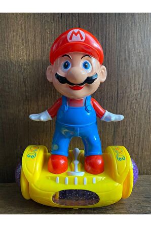 Oyuncak Dans Eden Süpermario Figür Oyuncak Işıklı Sesli Dans Eden Super Mario Figür Karakter Oyuncak