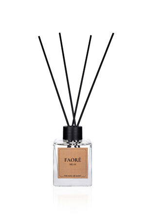 Milas Oda Kokusu | Kalıcı Çubuklu Reed Diffuser | 120 ml | Şık Kutulu | Lavanta-misk Notalı