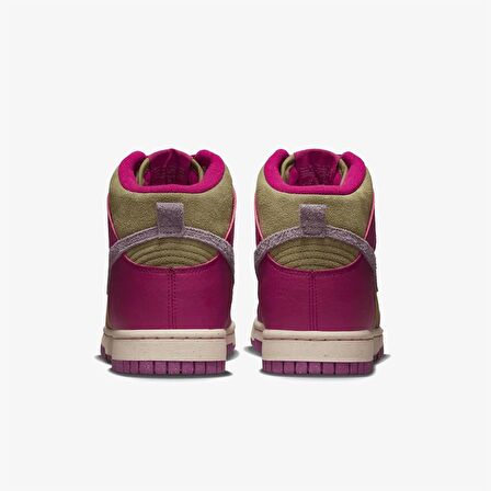 Nike Dunk High Unisex Yeşil Pembe SNEAKER Spor Ayakkabı Limited Edition FB1273-500