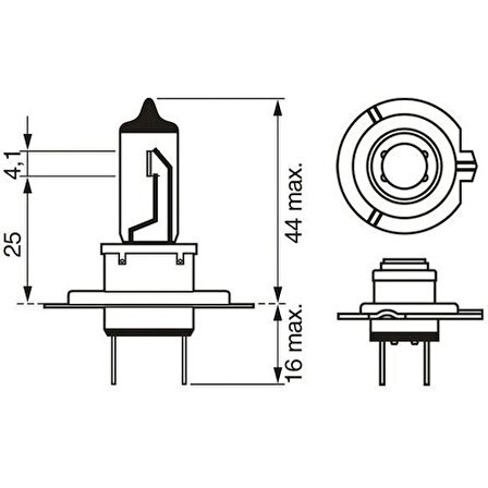 Bosch AMPÜL-ECO-2012V-H7-55W-PX26D (1987302924