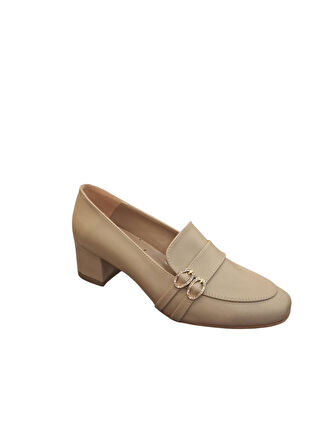 Solmaz Damla Kapalı Tokalı Topuklu Ayakkabı