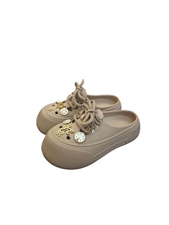 Solmaz 3404 Taşlı Sabo Terlik