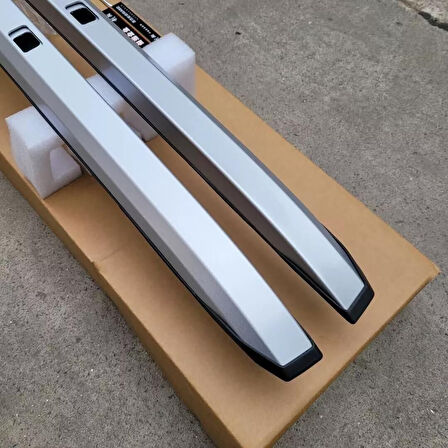 Nissan Qashqai tavan kenar rayı çıtası oem krom 2023+ sonrası uyumlu