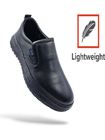 Scotland 22308 Hakiki Deri Siyah Erkek Ayakkabı