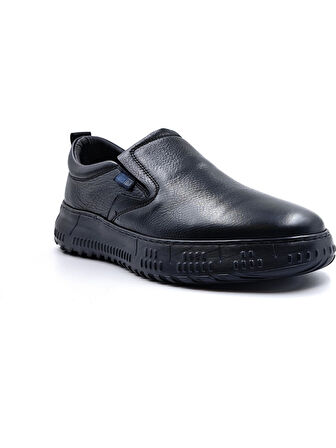 Scotland 22308 Hakiki Deri Siyah Erkek Ayakkabı