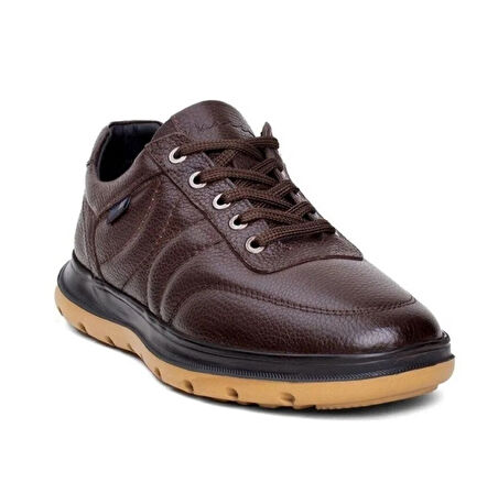 Marcomen 20023 Hakiki Deri Kahverengi Erkek Ayakkabı