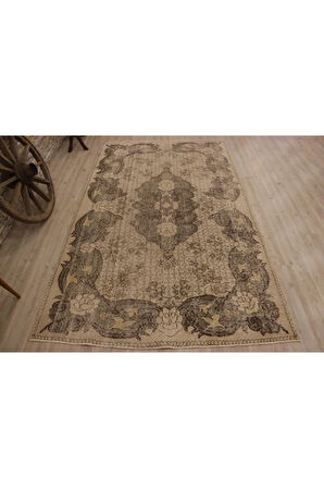 Özel Vintage Eskitme El Dokuma Halı 165 X 271