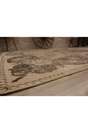 Özel Vintage Eskitme El Dokuma Halı 165 X 271