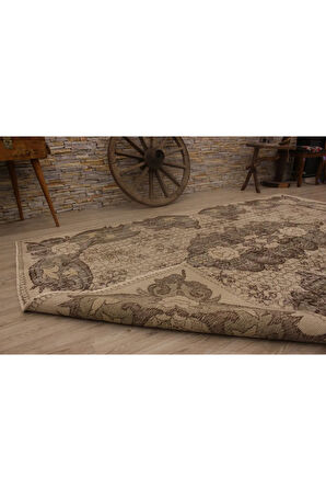 Özel Vintage Eskitme El Dokuma Halı 165 X 271