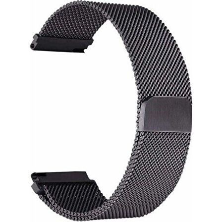 Teleplus Garmin Forerunner 265 Kordon Hasır Metal Örgülü KRD01 22MM