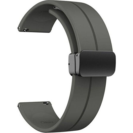 Teleplus Amazfit Gtr 2e Kordon Mıknatıslı Silikon 22MM KRD84