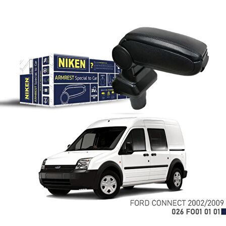 Niken Ford Connect 2002-2009 Arası Araca Özel Kol Dayama Siyah