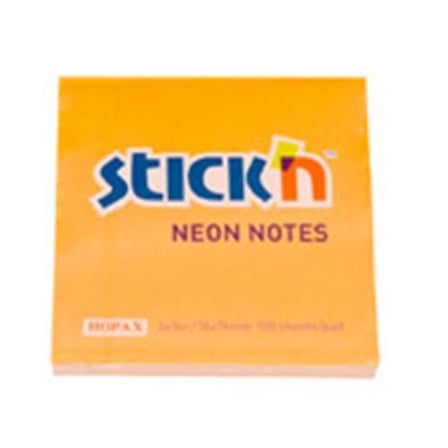 Gıpta Yapışkanlı Not Kağıdı 76X50 Mm Neon Turuncu 12 Li 4-2116000-5001 (12 Li Paket)