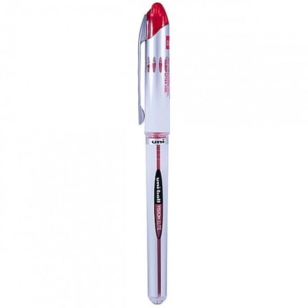Uni-Ball Ub-200 Roller Kalem Vision Elite Bilye Uç 0.8 Mm Kırmızı (12 Li Kutu)