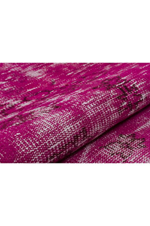 Pembe Vintage El Dokuma Halı 156*245 cm
