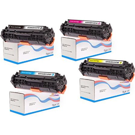 Colorful Toner CRG-718 CE957A Yazıcı Uyumlu Muadil 4 Renk Muadil Toner 305A