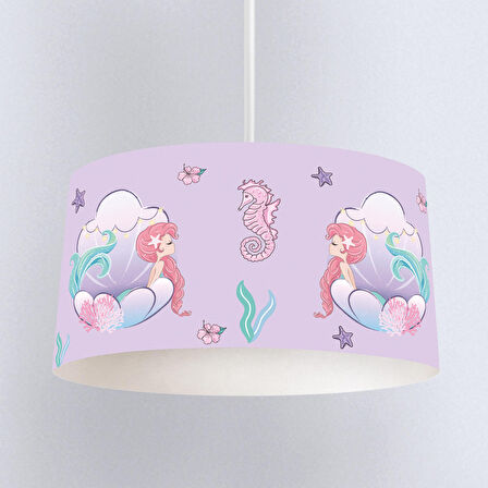 Çocuk Odası Dijital Baskılı Sarkıt Avize Model 033