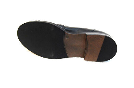  Venüs 1849924k Kadın Hakiki Deri Atom Siyah Ve Vizon  Ayakkabı 184992k