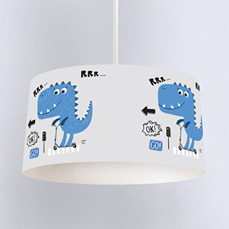 Çocuk Odası Dijital Baskılı Sarkıt Avize Model 038