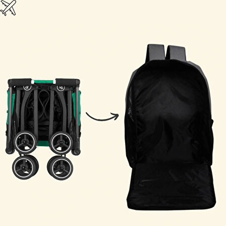 Kabin Boy Bebek Arabası Taşıma Çantası (Cybex Libelle ve GB Pockit Plus Bebek Arabalarıyla Tam Uyum)