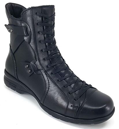 18353 Forelli Günlük Anatomik Kadın Bot-Siyah