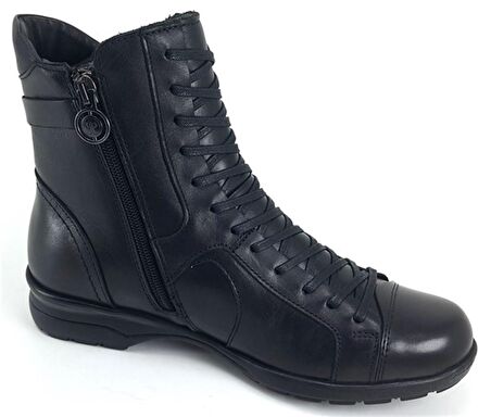 18353 Forelli Günlük Anatomik Kadın Bot-Siyah