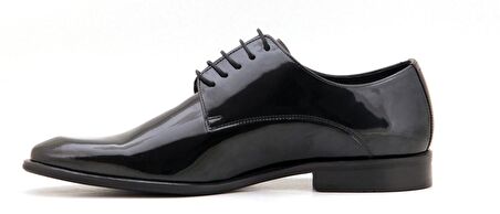 2140 Libero Deri  Erkek Klasik Ayakkabı-Siyah Rugan