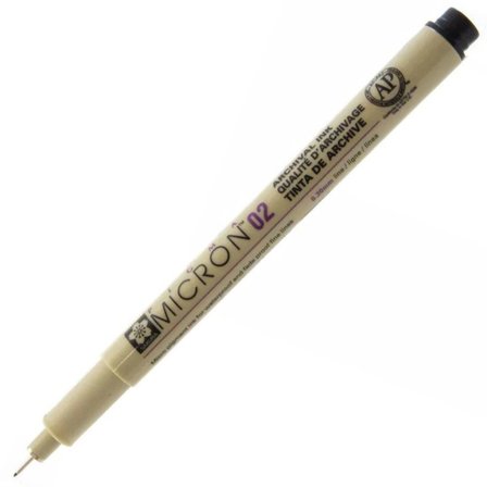 Sakura Bxsdk2-49 Pigma Çizim Kalemi Düz Kesik 0.30 Mm Siyah (12 Li Kutu)