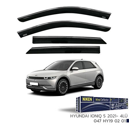 Hyundai İoniq 5 Kromlu Cam Rüzgarlığı Niken 2021+ sonrası uyumlu