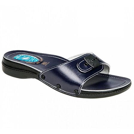 6500-1Mınellı Ceyo Kadın Terlik-Siyah