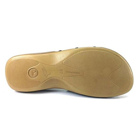 6500-Minelli Ceyo Kadın Terlik-Lacivert