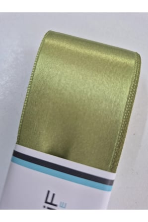 Saten Kurdele 4 cm 10 Metre Geniş Saten, Gül Buketi - Süsleme - Dekor - Bohça Kurdela 1