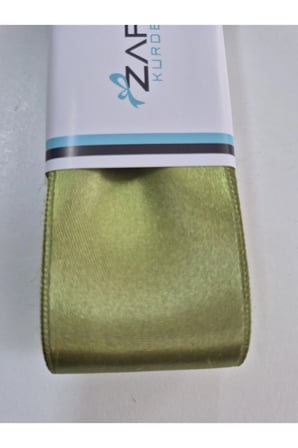 Saten Kurdele 4 cm 10 Metre Geniş Saten, Gül Buketi - Süsleme - Dekor - Bohça Kurdela 1
