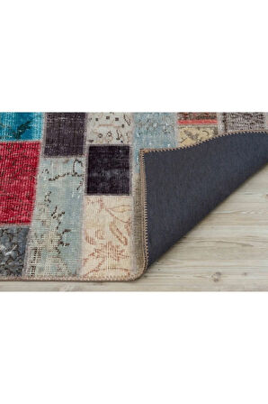 160 X 210 Model : 5006 Özel Patchwork Eskitme Halı
